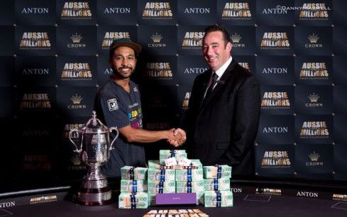 Shurane Vijayaram wins 2017 Aussie Millions Main Event