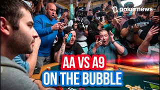 WSOP 2021 | Intense Money Bubble Moment in Main Event