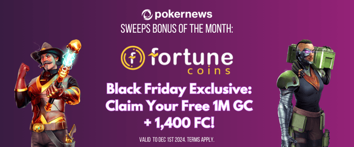 Fortune Coins Casino Black Friday Exclusive: Claim Your Free 1M GC + 1,400 FC!