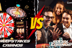 Sweepstakes Casino vs. Social Casinos: What's the Difference?