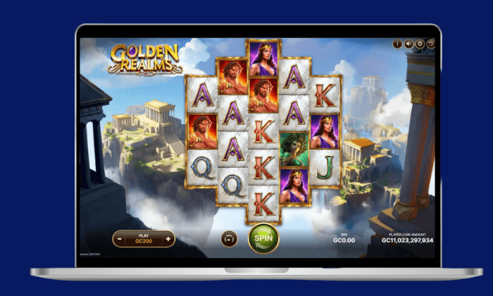 Golden Realms by NetEnt is now available at WOW Vegas.